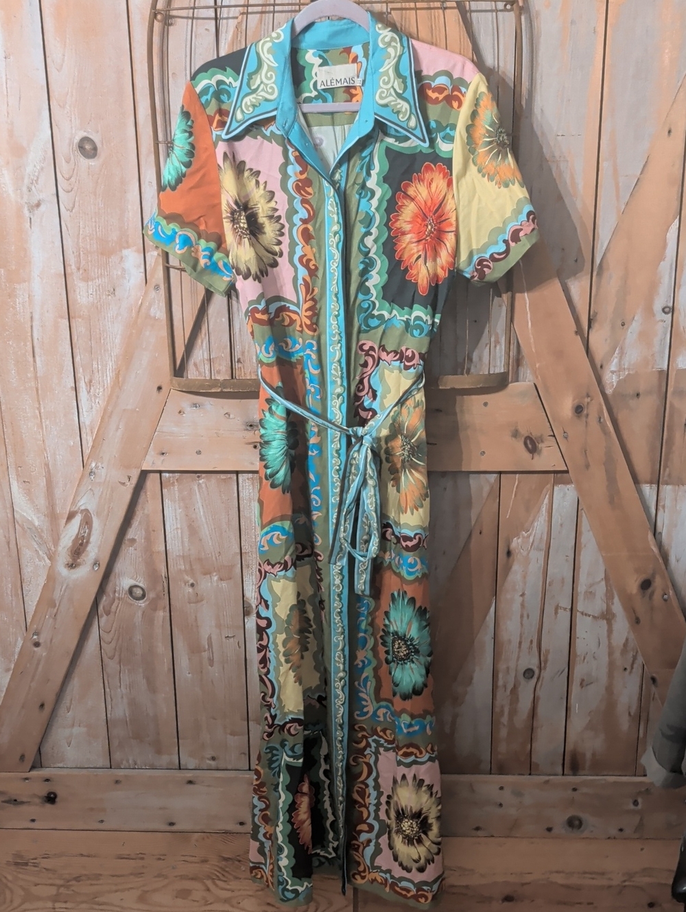 Awesome Alemais Anthropologie Disco Daisy Shirtdress.
